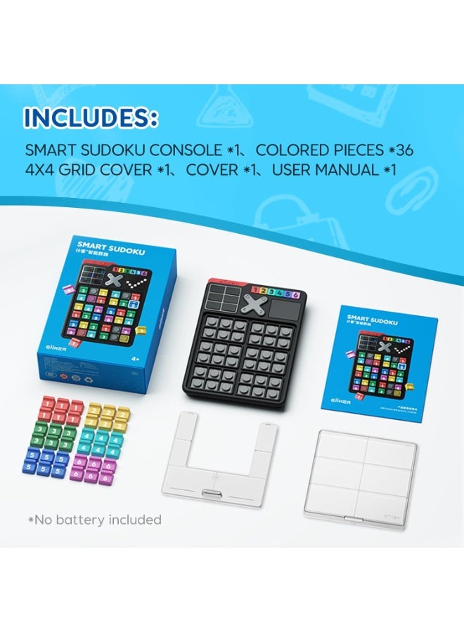 GiiKER Smart Sudoku Puzzle Board Game, Original 2500 Challenges Brain Teasers Desktop Puzzle Toys, Learning & Education STEM Toys for Kids, Travel, Christmas, Birthday Gifts for Teens & Adults - Image 5