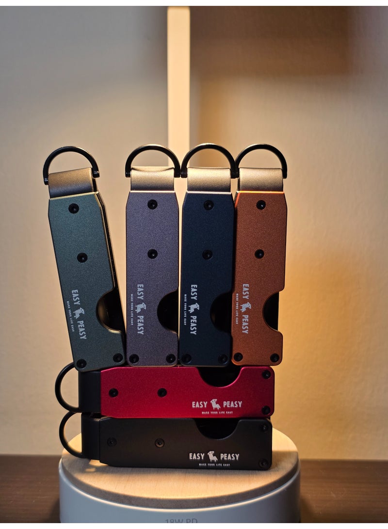 Easy Peasy SafeKey Smart Tracker and Key Organizer compatible with Apple Find My, Bluetooth Anti-Lost Locator. - Image 4