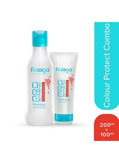 RAAGA PROFESSIONAL Pro Botanix Shampoo | 200 Ml & Raaga Professional Pro Botanix Conditioner | Combo Pack | Men & Women | 100 Ml | Colour Protect  - Image 2