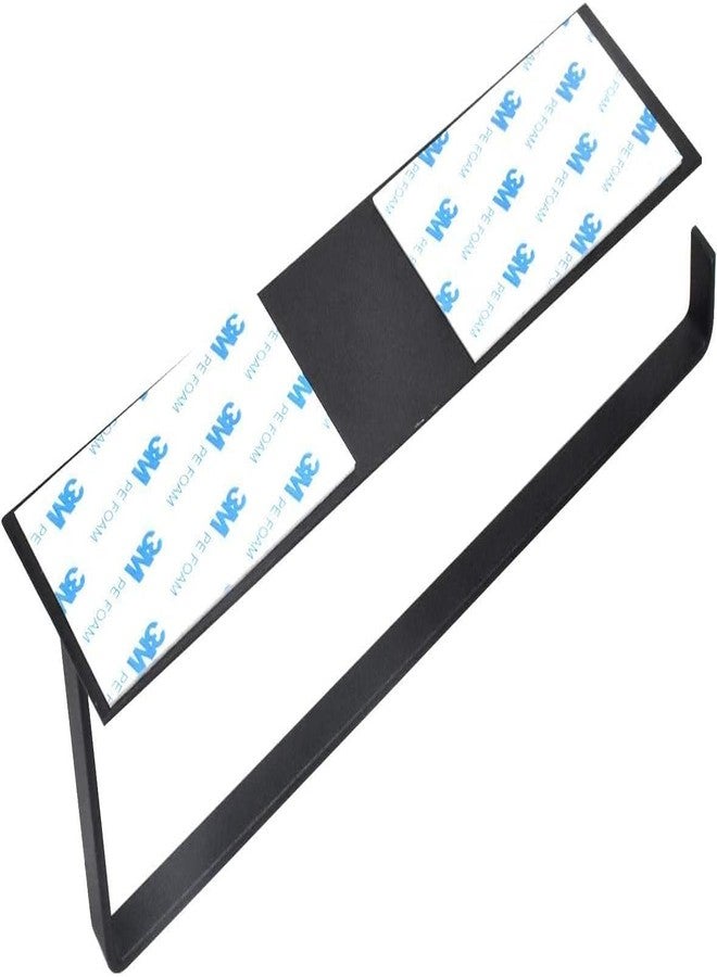Hakily Metal Black Tissue Roll Paper Holder/Paper Towel Holder for Home, Paper Roll Dispenser Self Adhesive Wall Mounted 3 in 1 Paper Towel Holders- No Drilling (1pcs, Tissue Rack) - Image 5