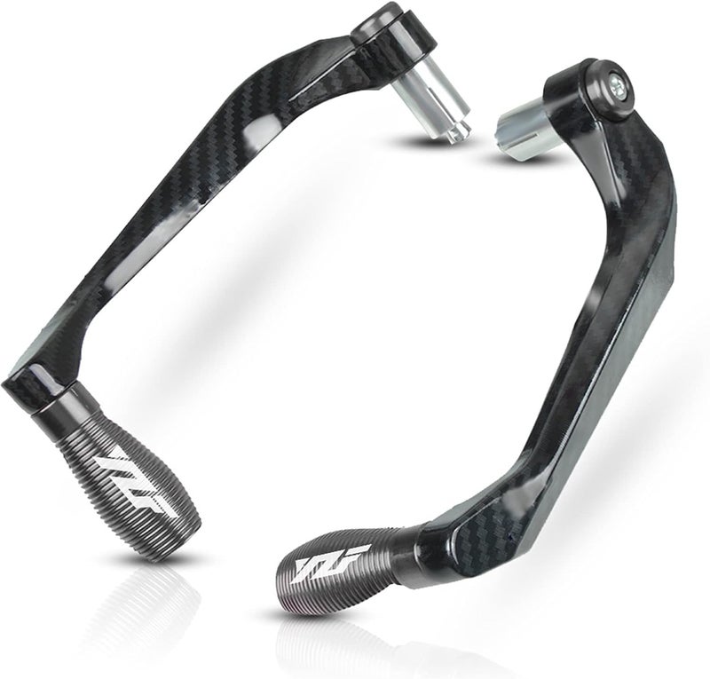 cheekyglo Handlebar Parts for YAMAHAS YZFR1 YZFR6 YZFR1 YZFR6 YZF R1 R3 R6 R25 R125 Motorcycle Handlebar Grips Guard Brake Clutch Levers Guard Protector (Color : Gray)Gray - Image 1