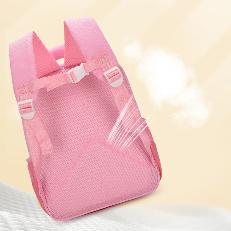 Kids Backpack Rabbit Design 3-6 Years, Large Capacity Waterproof Reflective Spine-Protective Lightweight Kindergarten  Bag - Image 5