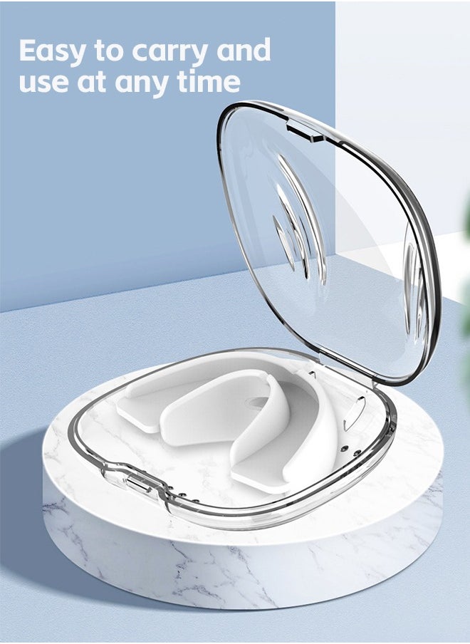 Fazza Anti-Snoring Mouthguard, Reusable Mouthguard for Nighttime Snoring, Anti-Snoring Device with Comfortable Size, Corrective Breathing Positioning Mouthguard, Unisex  - Image 2