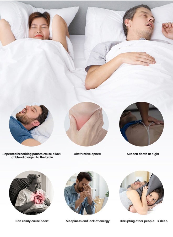 Fazza Anti-Snoring Mouthguard, Reusable Mouthguard for Nighttime Snoring, Anti-Snoring Device with Comfortable Size, Corrective Breathing Positioning Mouthguard, Unisex  - Image 5