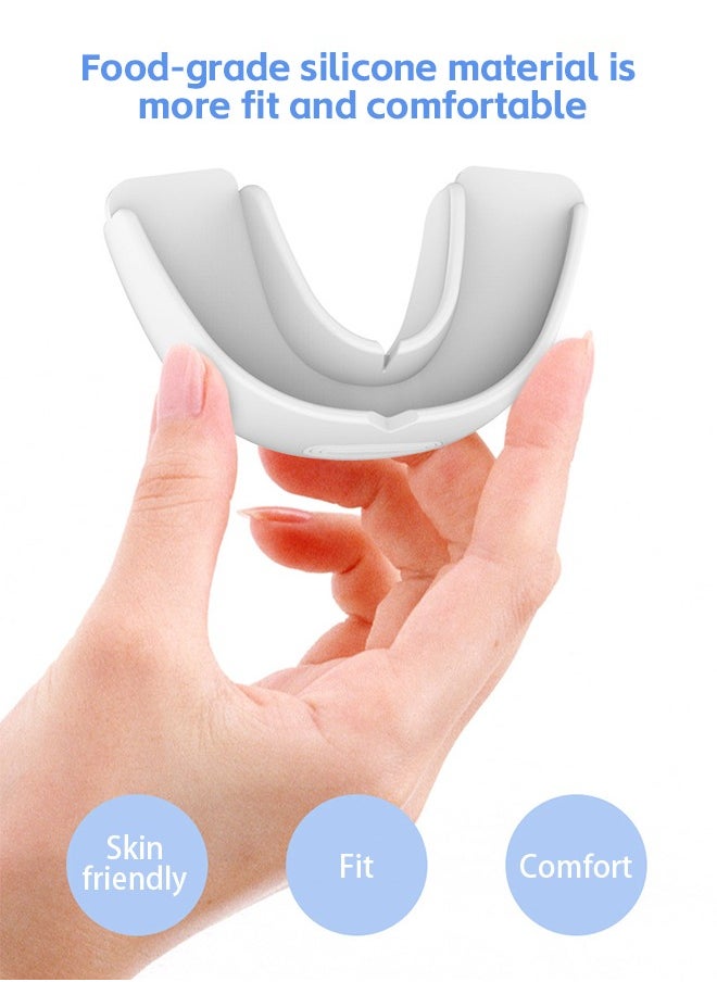 Fazza Anti-Snoring Mouthguard, Reusable Mouthguard for Nighttime Snoring, Anti-Snoring Device with Comfortable Size, Corrective Breathing Positioning Mouthguard, Unisex  - Image 3