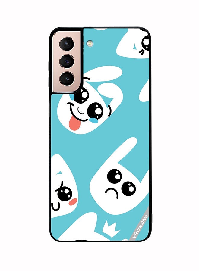 VR CREATIVE Protective Case Cover For Samsung Galaxy S21 5G Cats Design Multicolour - Image 1