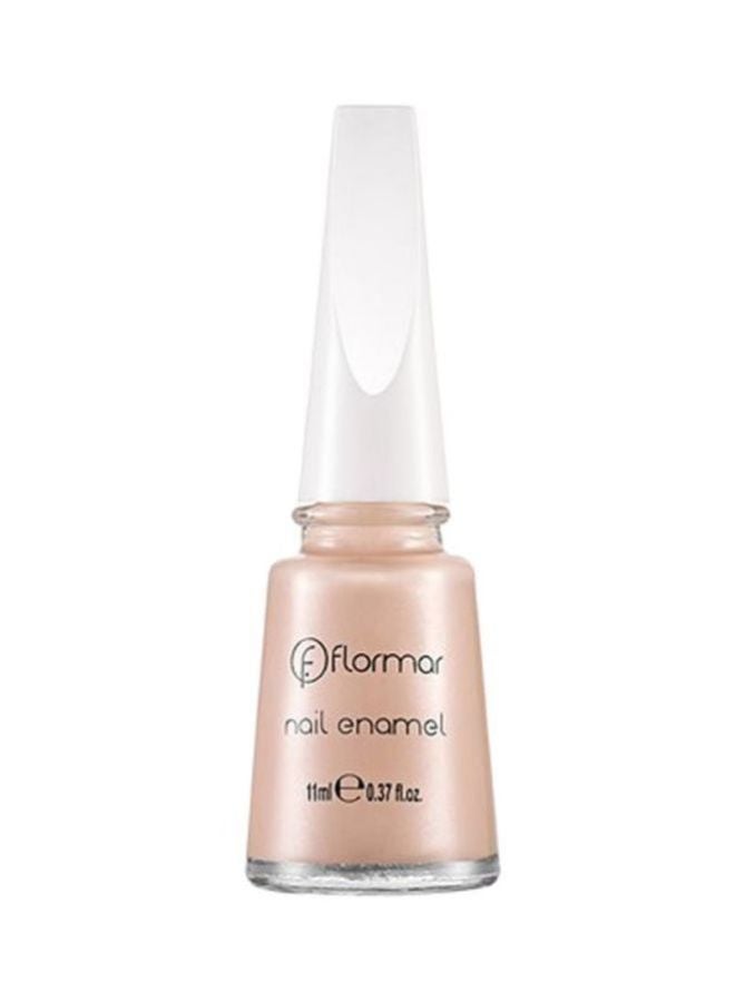 flormar Shiny Nail Enamel 305 Beige Latte-Bright - Image 1