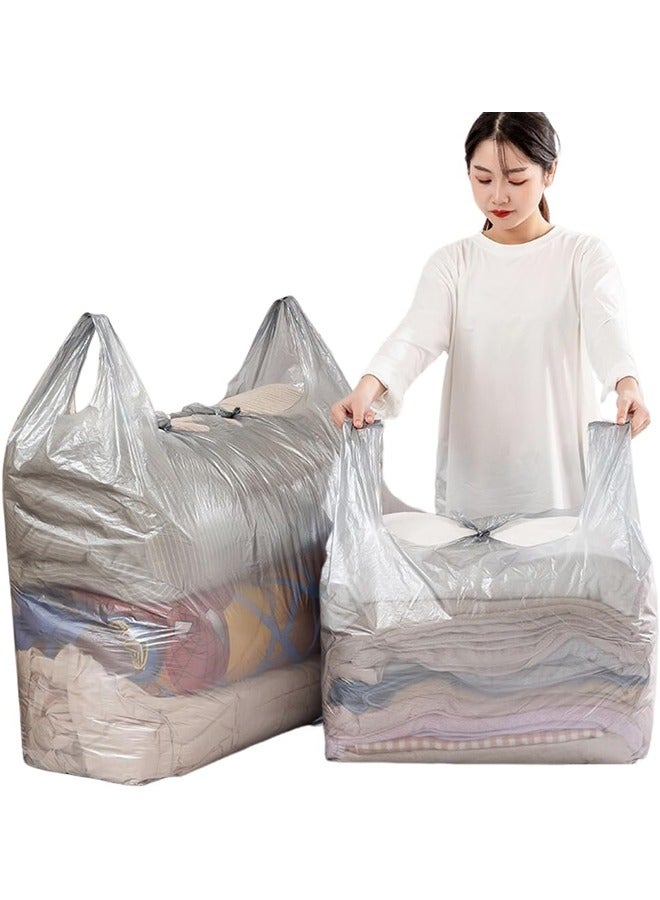 DUNISO 10 Pcs Plastic Storage Bags,Extra large Capacity Packing Bag,Large Thickened Quilt Storage Bag，Waterproof and Dustproof, Good Quality，for Clothes Packaging Storage Gift Bag Shipping T-Shirts Pants - Image 1