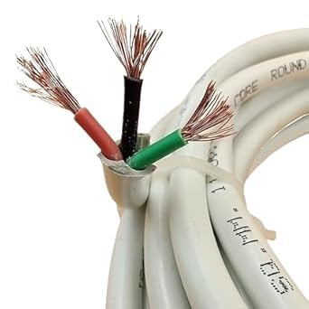 HOMETIC 3 Core Pure Copper Wire Cable 25MM For ACHome Domestic And Industrial Uses PVC Electrical AC Installation 3 Meter - Image 1