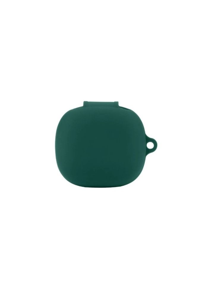 Generic - Silicone Protective Case with Carabiner Compatible with Anker R50i NC Headphones (Green) - Image 1