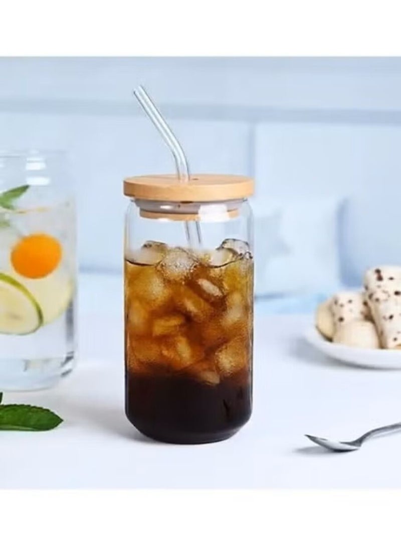 مج زجاج كوب كانز زجاجي شاليموه زجاج 550مللي - Image 2