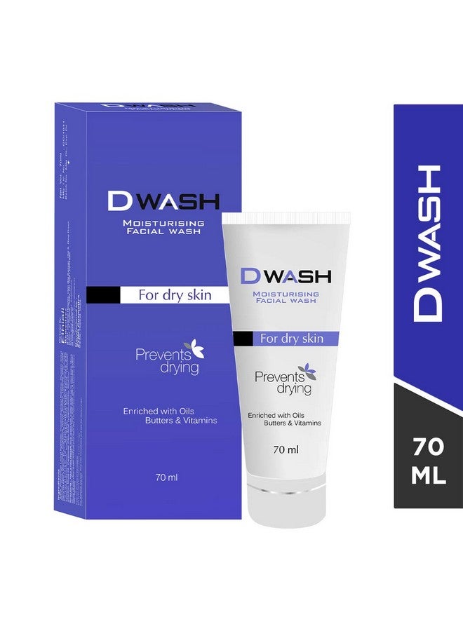 ETHIGLO Dwash Creamy Moisturising Face Wash70Ml Pack Of 2  - Image 2