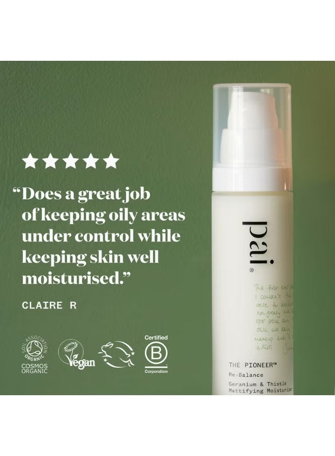 Pai Skincare The Pioneer Geranium and Thistle Mattifying Moisturiser 50ml - Image 4