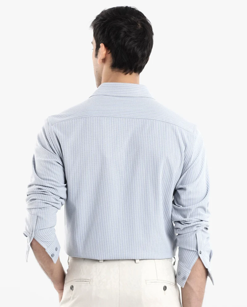 Rare Rabbit Men's Jacquard Knit Shirt