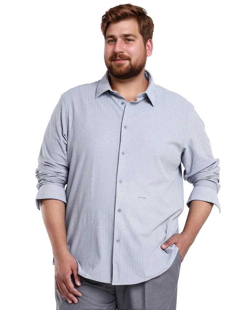 Rare Rabbit Men's Jacquard Knit Shirt