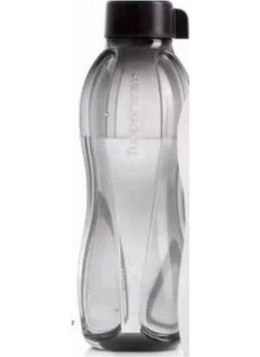 Tupperware Eco Bottle 1 Liter Black Twist Cap 