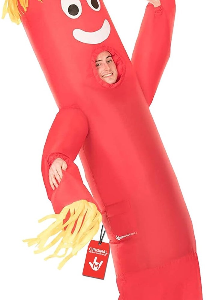 Morph Wacky Inflatable Tube Man Costume - Adult Wild Wavy Arm Waving Tube Guy - Image 1