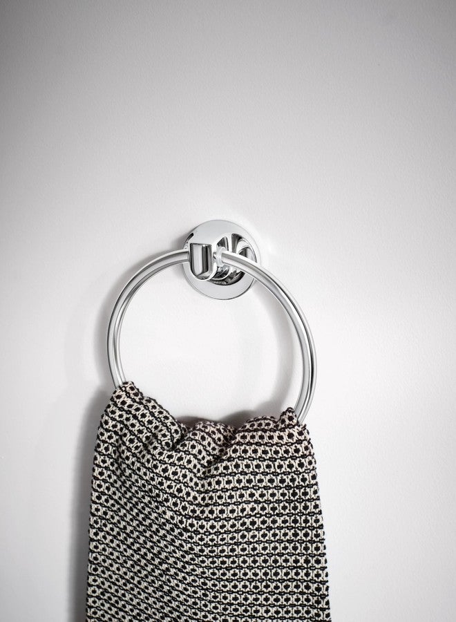 Moen 5886CH Aspen Towel Ring, Chrome - Image 2