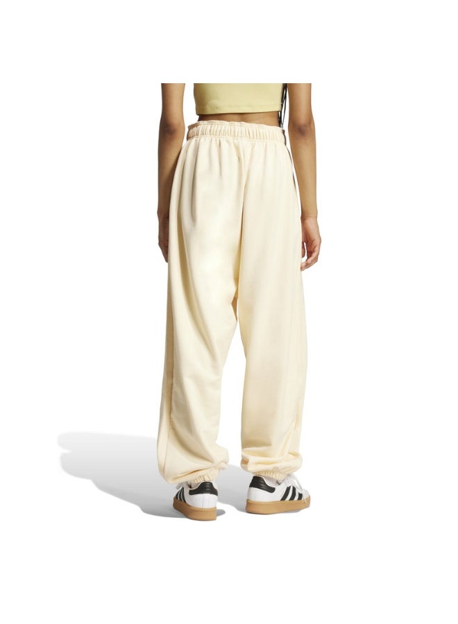 Adidas adidas P ESS JOGGER FT Yellow Originals Women PANTS  - Image 4