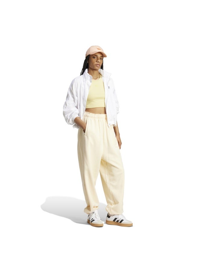 Adidas adidas P ESS JOGGER FT Yellow Originals Women PANTS  - Image 5