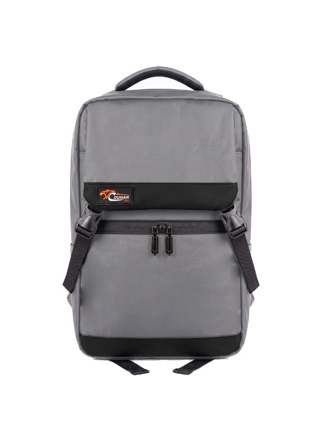 COUGAR Professional Laptop Backpack, Water-Resistant, Fits 15-inch Laptops, Grey - Image 4