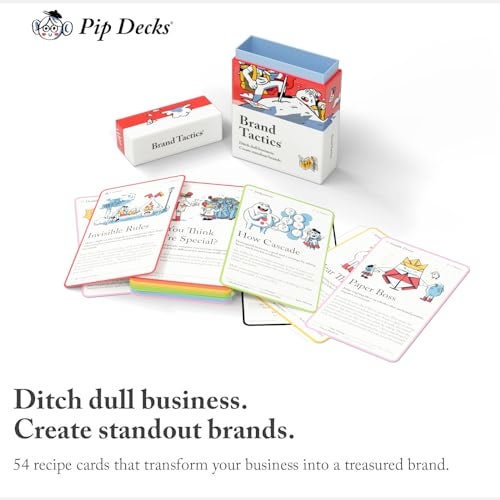 Pip Decks بطاقات بيب ديكس الرسمية 54-بطاقة لبناء علامات تجارية يحبها العملاء ويثقون بها - Image 2