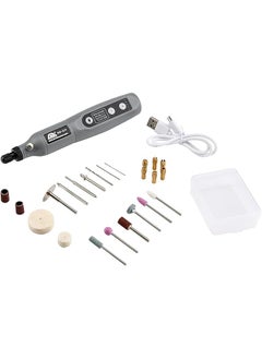 erorex Multiuse Tool Rotary Kit Cordless With 5 Speed And 26 Pcs Accessories Usb Charging Cable For Variety Of Crafting Cutting Sanding Grinding Engraving Nail Grooming Diy Project  - Image 1