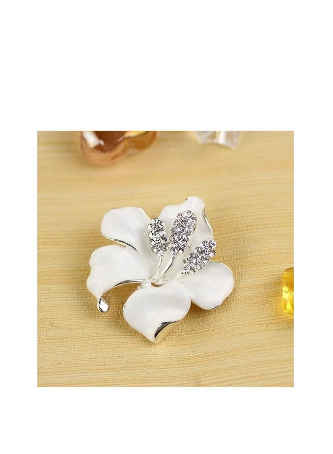 إسكدنيا دبوس بروش زهرة بروش للنساء حلي للسيدات هدية للسيدات - Image 3