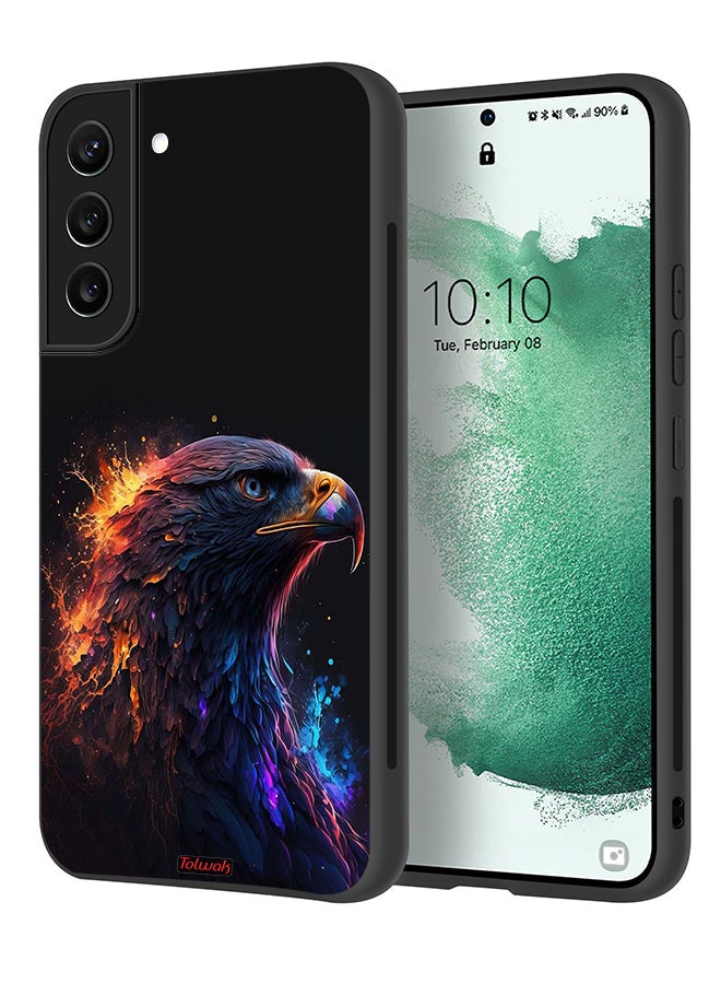 Tolwak Samsung Galaxy S22 Plus 5G Protective Case Cover Eagle Art - Image 1
