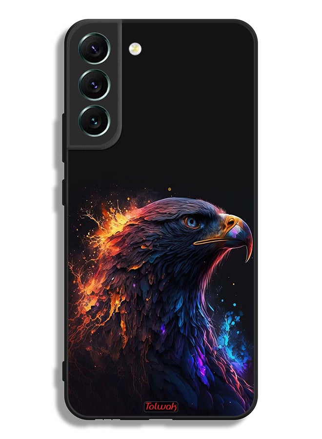 Tolwak Samsung Galaxy S22 Plus 5G Protective Case Cover Eagle Art - Image 3