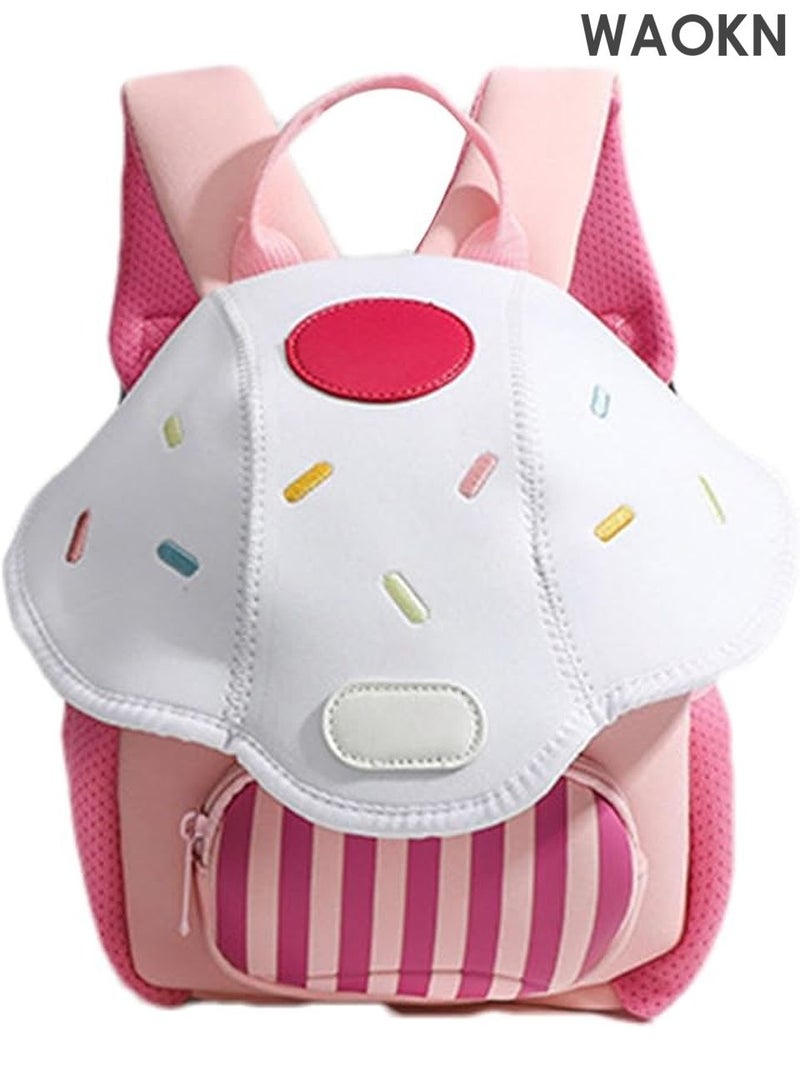 WAOKN Kids' Travel Backpack - Cute Cartoon-Themed Large Capacity School Bag for Girls & Boys | Spacious Durable Daypack for Preschoolers, Toddler Outfits, Short Trips, Toys, Snacks & Water Bottles, Ideal for Daycare, Kindergarten & Family Adventures - Image 2