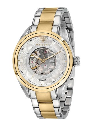 Maserati Traguardo Automatic White Skeleton Dial Men's Watch R8823112003 - pzsku/ZEF19326B0C20A715F2ABZ/45/_/1699175012/86216c21-70e2-4e76-aa83-49b57744a842