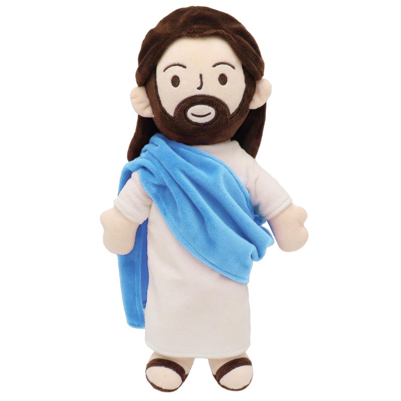 Yelakey 13 Jesus Plush Jesus Stuffed Doll Religious Easter Gifts for Kids Party Favors Blue - Image 3
