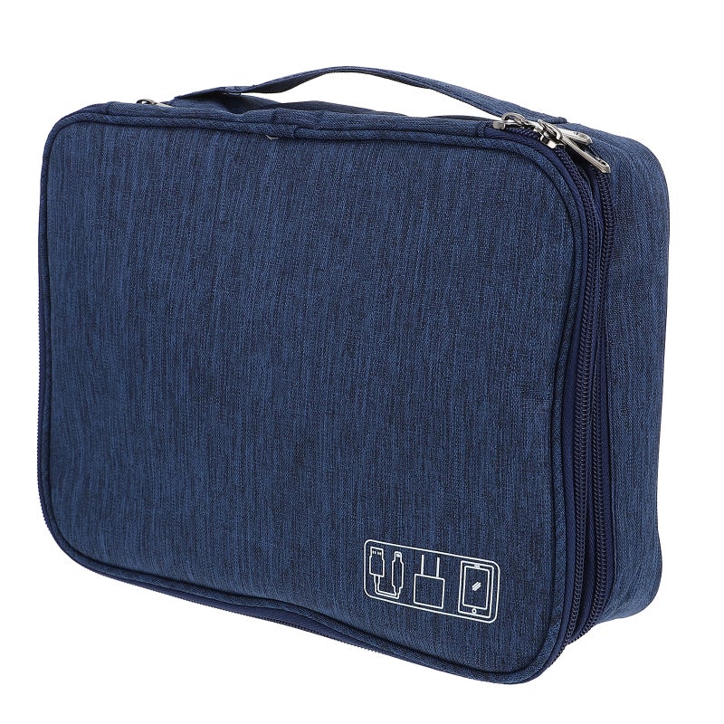 Electronic Accessory Bag Power Bank 3-layer Portable Hard Disk Pouch - Image 1