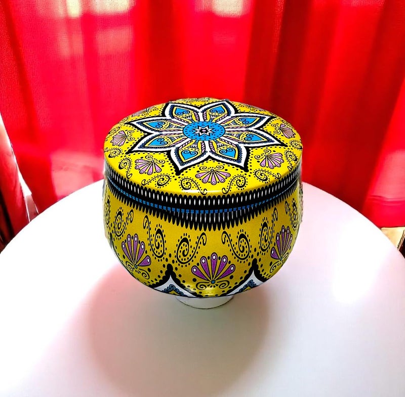 Maefele Decorative Scented Candles in Designer Tins, Set of 4, Gift Set (Sacred Geometry) - Image 4