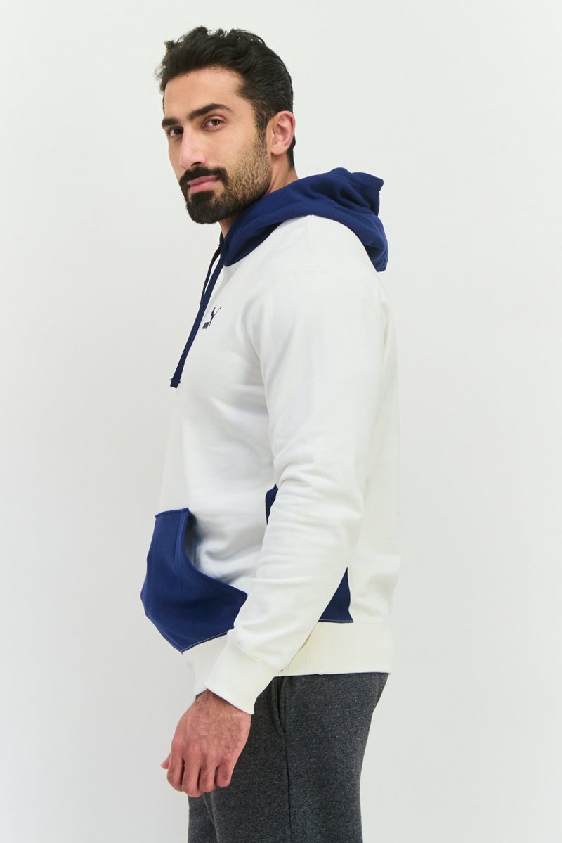 PUMA Men Sportswear Fit Long Sleeve Training Hoodie, White  - Image 2