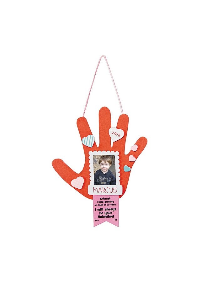 Valentine Handprint Frame Orna Craft Kit -12 - Crafts for Kids and Fun Home Activities