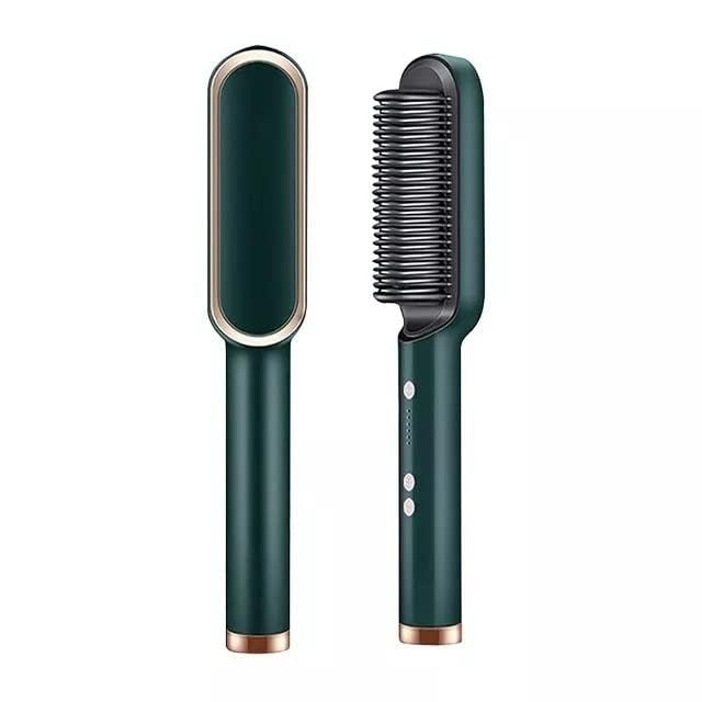 F4FIVE Hair Straightener Comb Brush For Men Women Girls Hair Straightening and Smoothing Comb Electric Straightener with 5 Temperature Control Electric Hair Brush Straightener Straight Comb multi color - Image 1