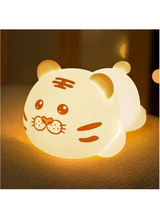 2 Adjustable Light Color Tiger Night Lights Silicone Children's Night Lights Support Infinite Dimming Bedroom Bedside Baby Night Lights - pzsku/ZEF1991427DEAA8E0B00FZ/45/1749197007/0fa91842-9dc4-471c-b5bc-e85b65a2c273