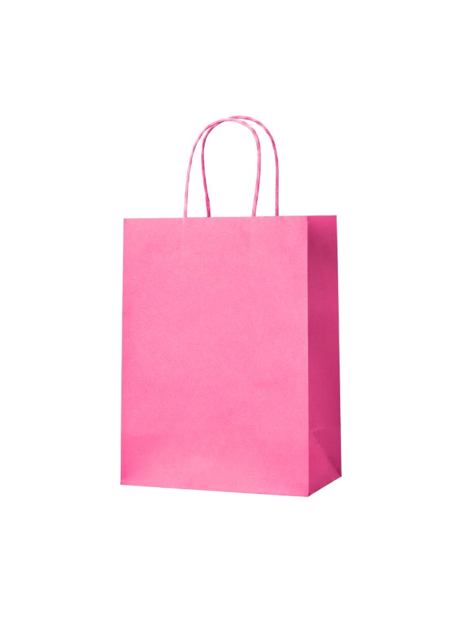 Party Camel Light Pink Paper Party Bags - Pack of 8 - Image 1