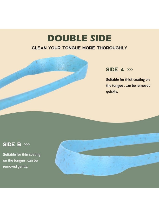 Isshah Tongue Scraper Cleaner PETA Approved Vegan Natural Eco Fiber Material 100% BPA Free Tongue Scrapers for Oral Care & Hygiene - 3 Count - Image 3