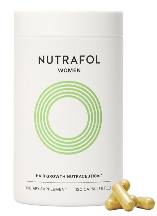 NUTRAFOL - Nutrafol Hair Loss Supplement with Essential Hair Vitamins for Women, 120 Capsules - Image 1