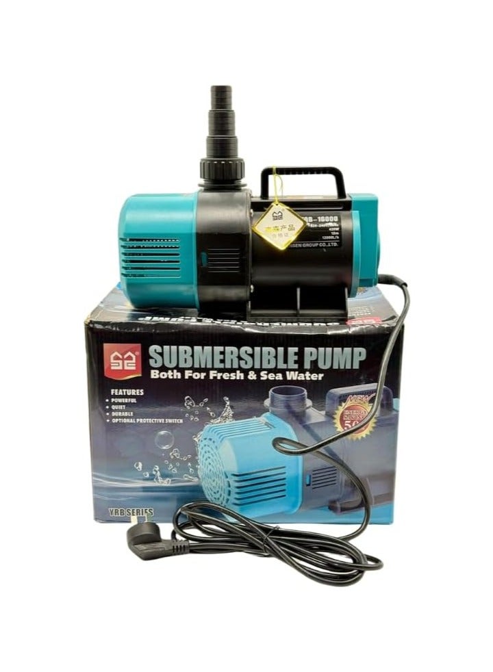 Submersible Water Pump 16000, 25000 LPH, 420W, 12M Water Pumping Height,  Pump for Ponds, Aquariums, Fountains, Waterfalls & Irrigation  - Image 1