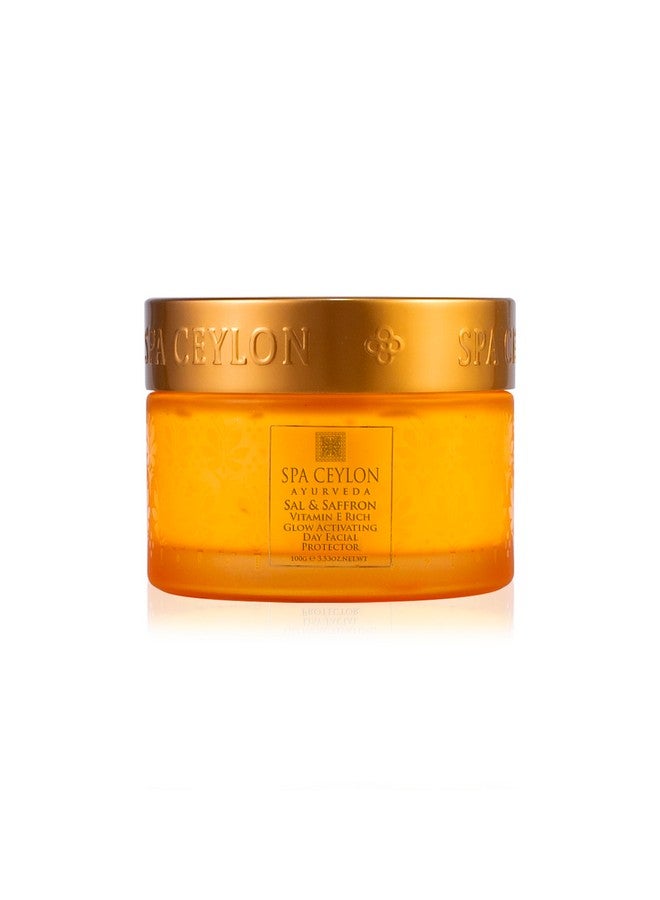 سبا سيلون، ملح البحر والزعفران، واقي نهاري غني بفيتامين E، مُنشط ومُنشط للوجه | واقي شمسي مُرطب ومُغذي للبشرة - Image 1