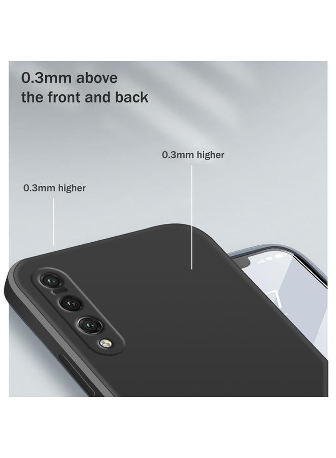 اس-توب جراب لهاتف Huawei P20 Pro بلون سادة من السيليكون السائل المقلد مع حافة مستقيمة وغطاء حماية كامل مقاوم للسقوط - Image 4
