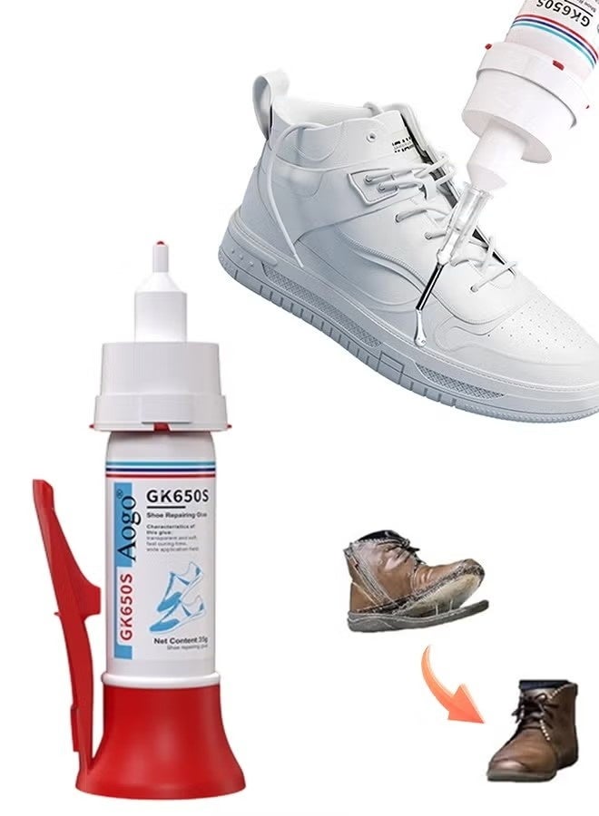 Powerful Solder Multi-Material Repair Adhesive, Oil Based Glue, Shoe Repair Glue, Multifunctional Welding High-Strength Oily Glue (1 Set) - Image 1