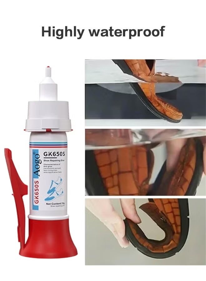 Powerful Solder Multi-Material Repair Adhesive, Oil Based Glue, Shoe Repair Glue, Multifunctional Welding High-Strength Oily Glue (1 Set) - Image 5