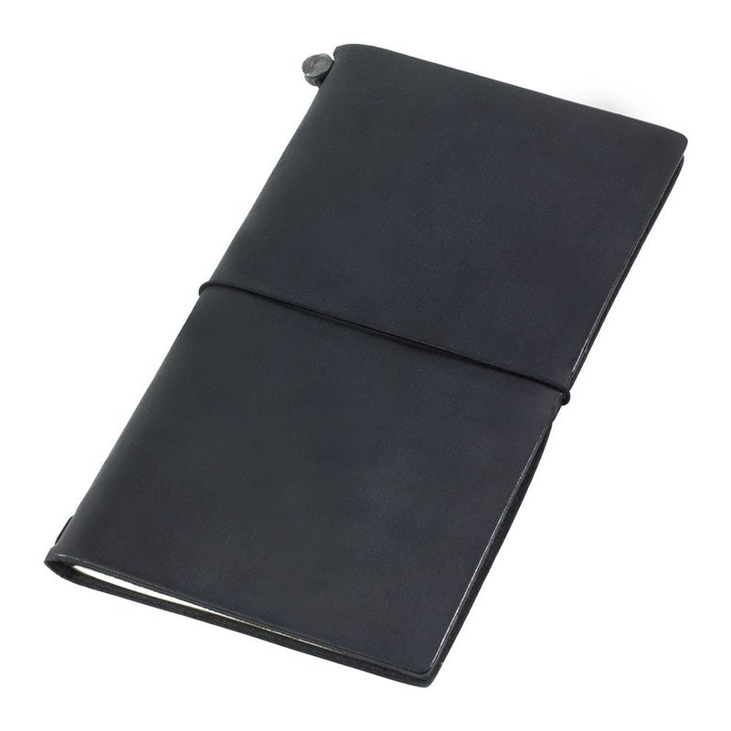 DESIGNPHIL Traveler's Notebook, Regular Size, Black, 13714006 - Image 1