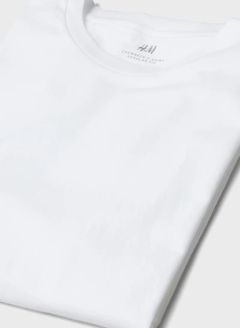 H&M Cotton T-Shirt Regular Fit