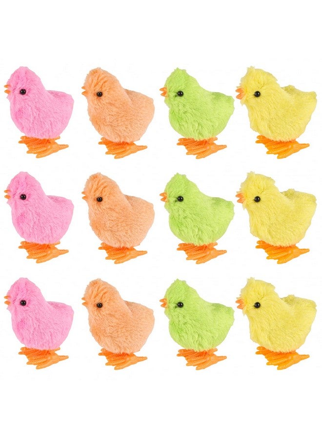 3 اوترس 12 قطعة من ألعاب الدجاج الملون القابل للنفخ، ألعاب دجاج لطيفة قابلة للنفخ للأطفال، حقائب هدايا وصناديق كنز، هدايا حفلات - Image 1